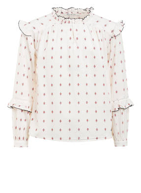 Pepe Jeans Blusenshirt mit Rüschenbesatz