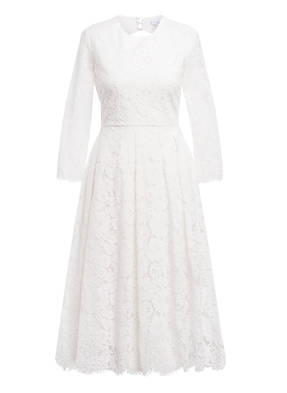 IVY & OAK Cocktailkleid mit 3/4-Arm und Spitzenbesatz