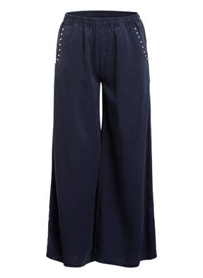 GUESS Marlenehose mit Schmucksteinbesatz