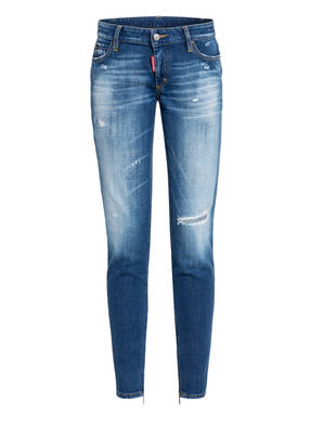 DSQUARED2 Destroyed Skinny Jeans RAMMENDO