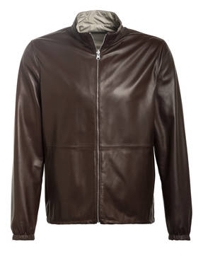 eleventy Lederjacke zum Wenden