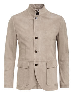 eleventy Velourslederjacke