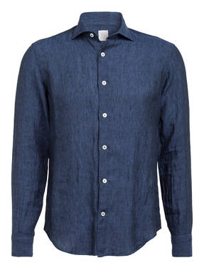 eleventy Piqué-Hemd Slim Fit