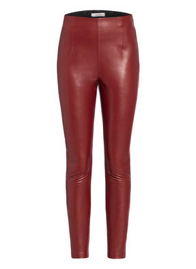 DOROTHEE SCHUMACHER Hose SECOND SKIN in Lederoptik