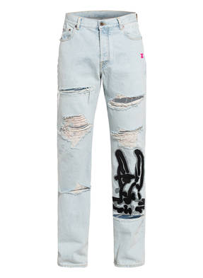 OFF-WHITE Destroyed Jeans Lowed Fit