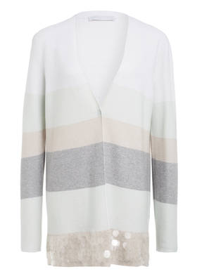FABIANA FILIPPI Strickjacke mit Paillettenbesatz