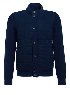 HACKETT LONDON Strickjacke im Materialmix
