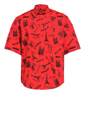 BALENCIAGA Oversized-Halbarmemd Comfort Fit