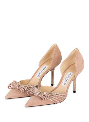 JIMMY CHOO Pumps KAITENCE 85 mit Schmucksteinbesatz