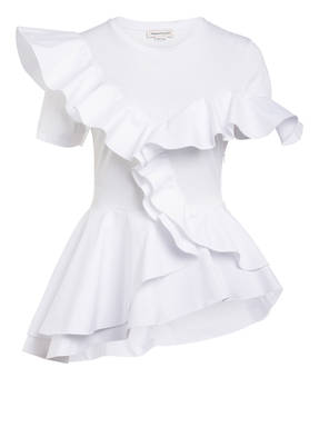 ALEXANDER McQUEEN T-Shirt mit Volants