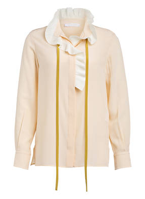 Chloé Seidenbluse mit Rüschenbesatz