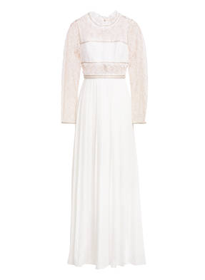 self-portrait Kleid mit Schmucksteinbesatz