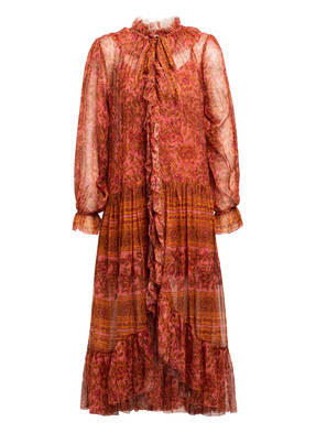 ZIMMERMANN Kleid EDIE mit Volantbesatz
