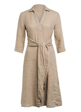 120%lino Hemdblusenkleid aus Leinen