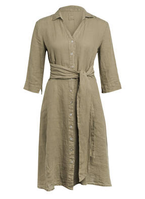 120%lino Hemdblusenkleid aus Leinen