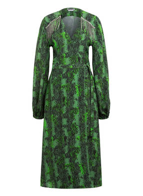 ROTATE BIRGER CHRISTENSEN Wickelkleid KIRA mit Schmucksteinbesatz
