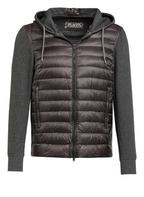 HERNO Steppjacke im Materialmix