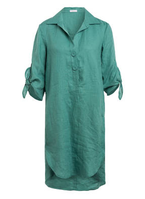RIANI Hemdblusenkleid aus Leinen mit 3/4-Arm