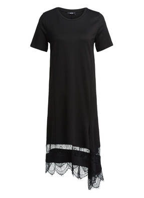 RIANI Jerseykleid mit Spitzenbesatz