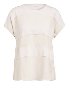 RIANI T-Shirt mit Seidenbesatz
