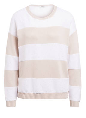 PESERICO Pullover mit Paillettenbesatz