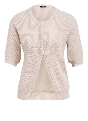 PESERICO Strickjacke mit Paillettenbesatz