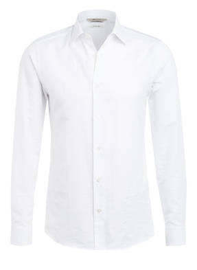 ZZegna Hemd mit Leinen Slim Fit