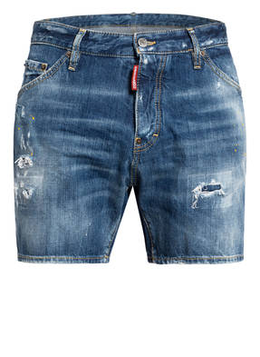 DSQUARED2 Destroyed Jeans-Shorts BULLY DAN COMMANDO