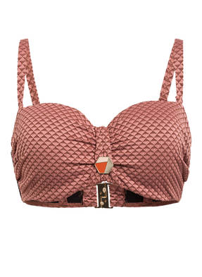 CYELL Bandeau-Bikini-Top SPARKLESS ROSE