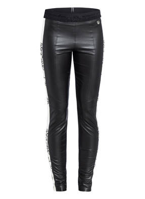 SPORTALM Leggings in Lederoptik