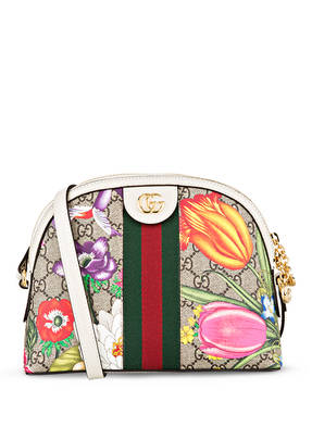 GUCCI Schultertasche OPHIDIA GG FLORA SMALL