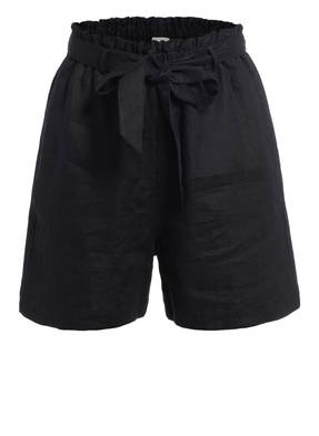 Mrs & HUGS Paperbag-Shorts aus Leinen