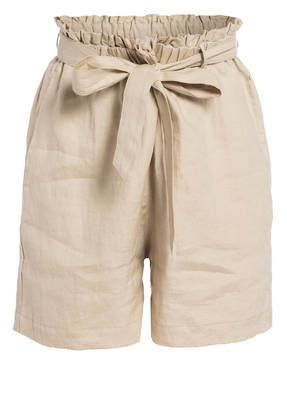 Mrs & HUGS Paperbag-Shorts aus Leinen