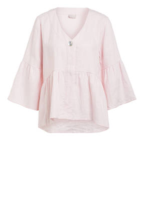 Mrs & HUGS Leinenbluse mit 3/4-Arm