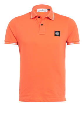 STONE ISLAND Piqué-Poloshirt Slim Fit