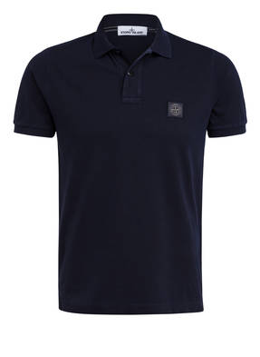STONE ISLAND Piqué-Poloshirt Slim Fit
