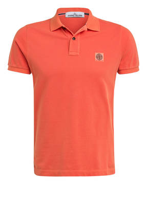 STONE ISLAND Piqué-Poloshirt Slim Fit