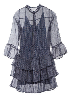 NEO NOIR Kleid mit Rüschenbesatz