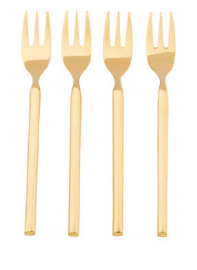 BROSTE COPENHAGEN 4-tlg. Set Kuchengabeln TVIS