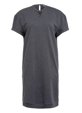 BRUNELLO CUCINELLI Jerseykleid mit Schmucksteinbesatz