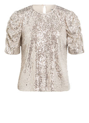 WHISTLES T-Shirt SEEMA mit Paillettenbesatz