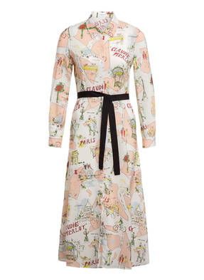 CLAUDIE PIERLOT Hemdblusenkleid RIVERAE aus Seide