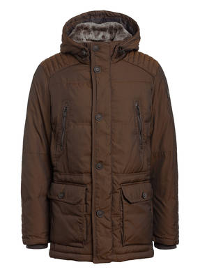 MILESTONE Parka mit Kunstfellbesatz