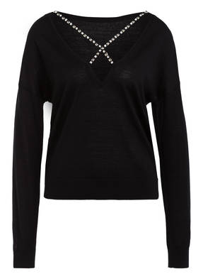 DOROTHEE SCHUMACHER Pullover mit Schmucksteinbesatz