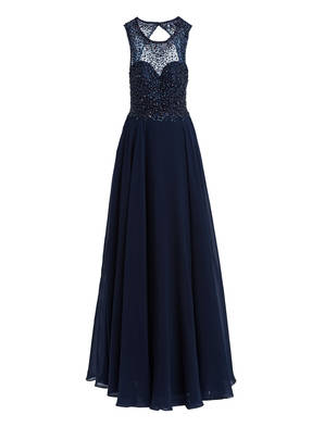 unique Abendkleid mit Stola