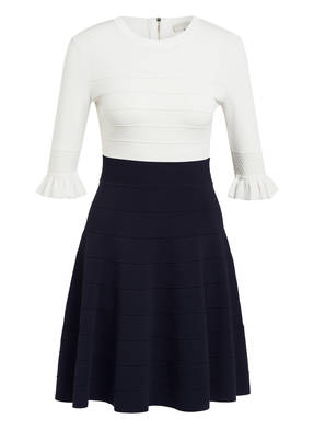 TED BAKER Strickkleid FRILL mit 3/4-Arm