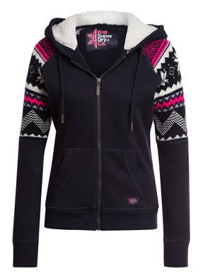 Superdry Hoodie mit Glitzergarn