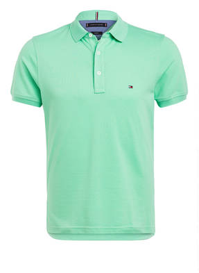 TOMMY HILFIGER Piqué-Poloshirt Slim Fit