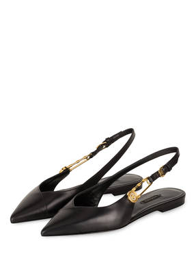 VERSACE Sling-Ballerinas