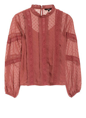tigha Blusenshirt SOHANA mit Spitzenbesatz